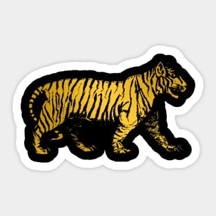 Luminous Tiger Sticker